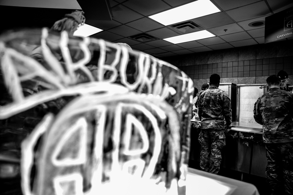 82nd Airborne Division Thanksgiving DFAC Competition