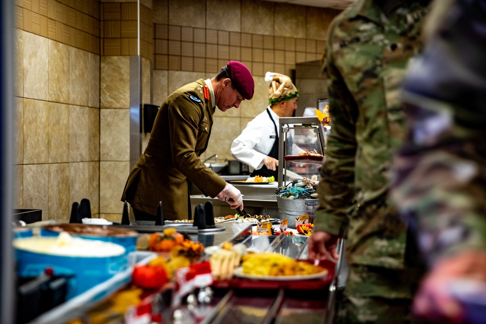 82nd Airborne Division Thanksgiving DFAC Competition