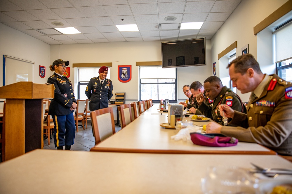 82nd Airborne Division Thanksgiving DFAC Competition