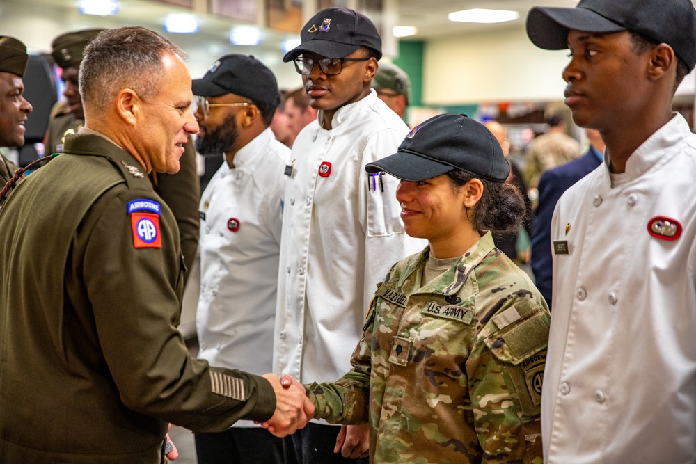 82nd Airborne Division Thanksgiving DFAC Competition