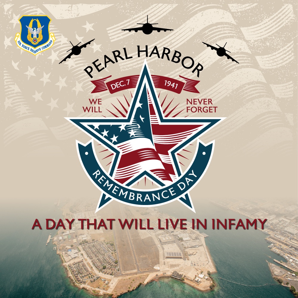 Pearl Harbor Remembrance Day Instagram Graphic