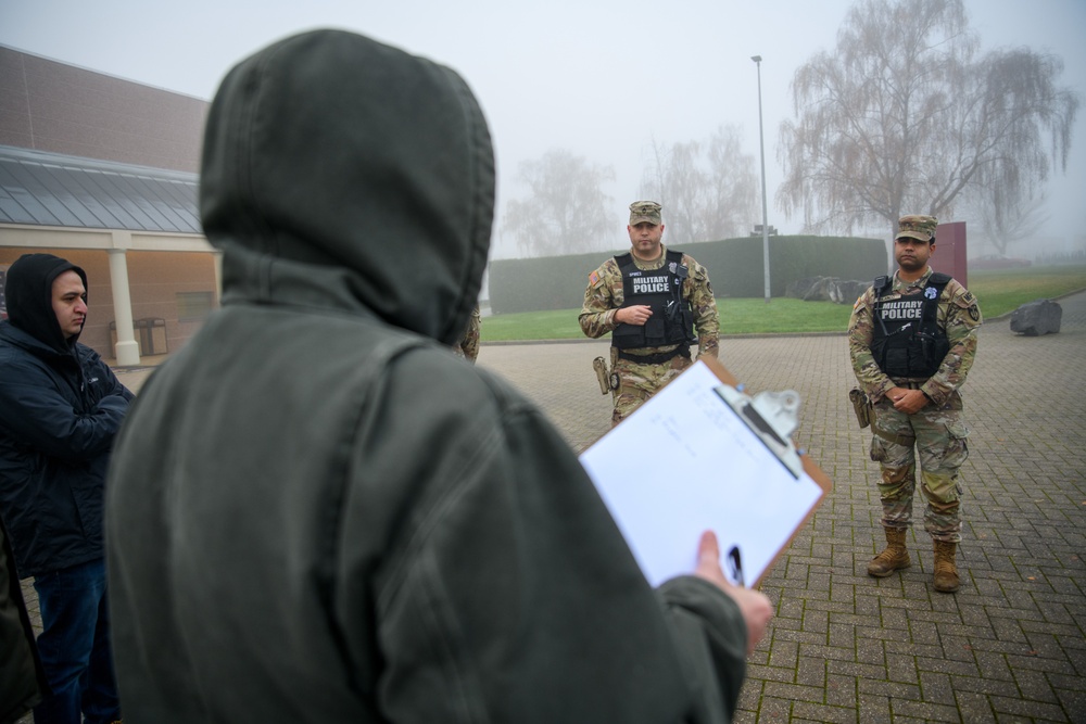 After Action Report on a USAG Benelux PMO training