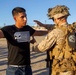 U.S. Marines conduct a noncombatant evacuation operation training exercise