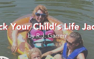 Check Your Child's Life Jacket Blog Header Picture
