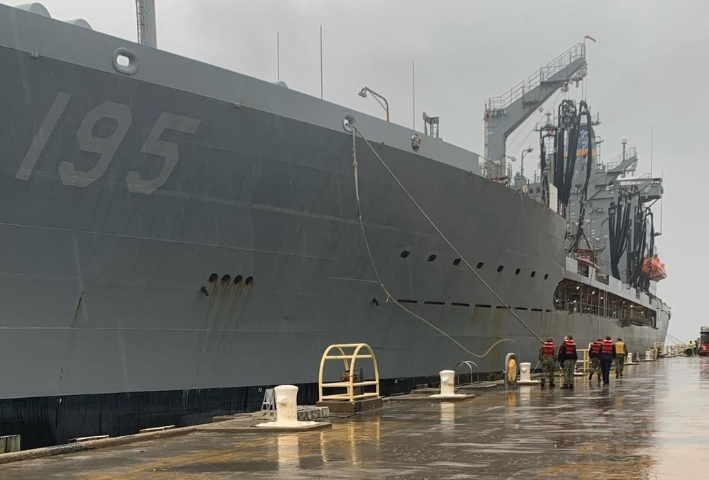 MSC's Fleet Replenishment Oiler Returns to Norfolk from Sixth Fleet