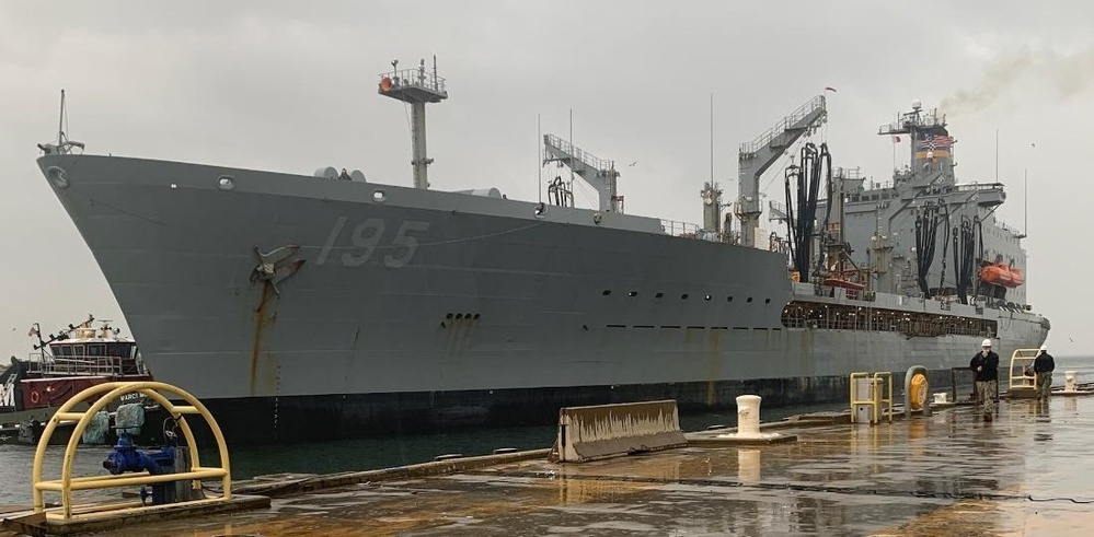 MSC's Fleet Replenishment Oiler Returns to Norfolk from Sixth Fleet