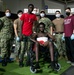 USNS Comfort medical site fully operational treating patients, Dominican Republic