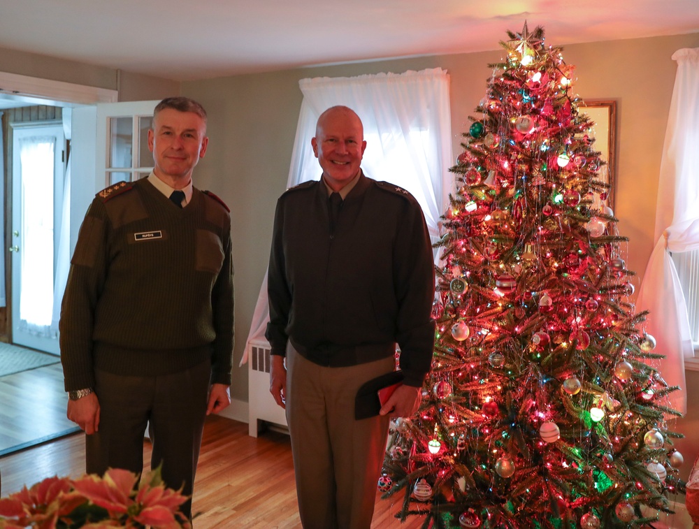 Pa. National Guard leadership welcomes Lithuania’s chief of defense