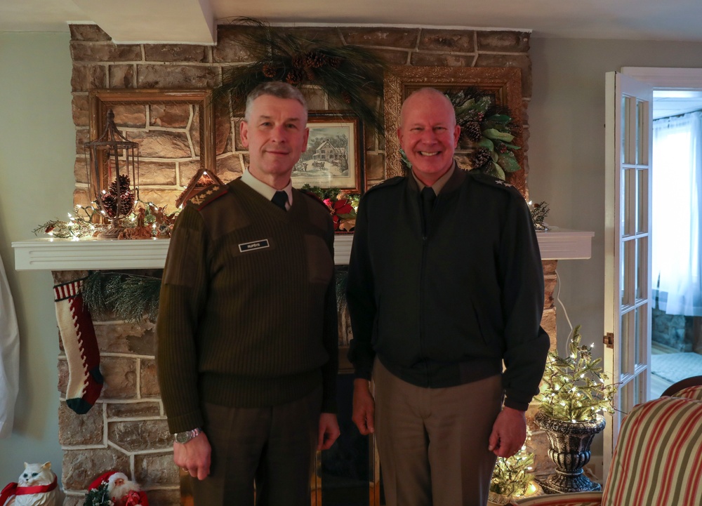 Pa. National Guard leadership welcomes Lithuania’s chief of defense
