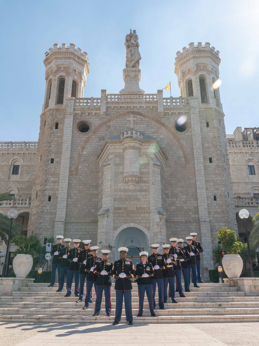 MSGs take detachment photo in Israel