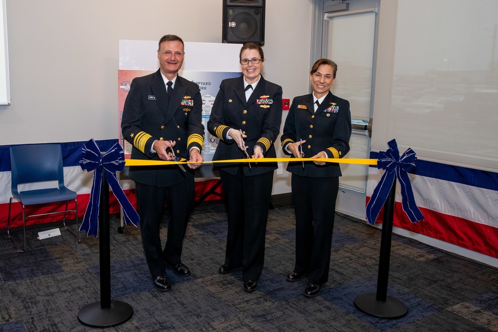 Norfolk Naval Shipyard cuts ribbon on new Production Training Facility