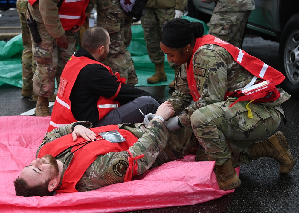 Active Shooter base exercise prepares Airmen for emergencies