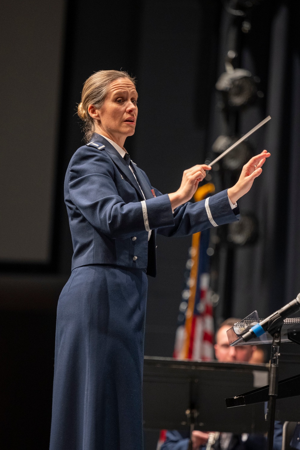 Air Force Heritage of America Band performs for Veteran’s Day in a local community