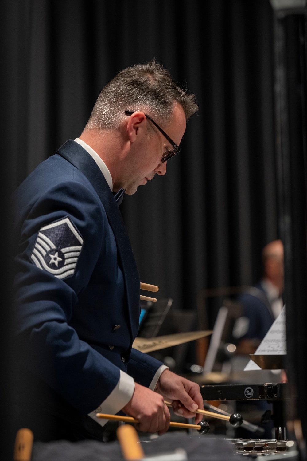 Air Force Heritage of America Band performs for Veteran’s Day in a local community