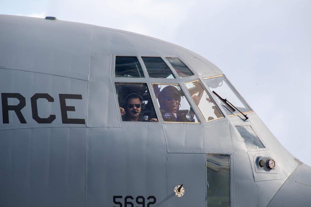 Yokota’s C-130Js arrive at Andersen AFB