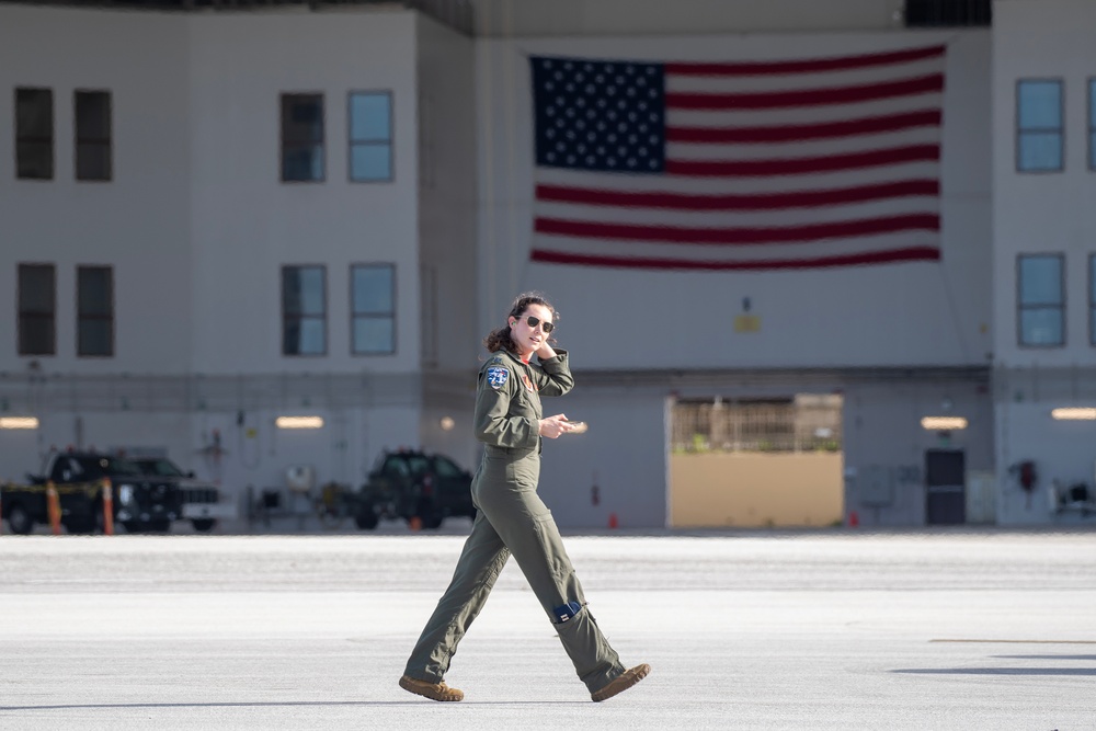 Yokota C-130Js arrive at Andersen AFB