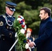 French President Emmanuel Macron Visits Arlington National Cemetery