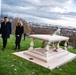 French President Emmanuel Macron Visits Arlington National Cemetery