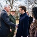 French President Emmanuel Macron Visits Arlington National Cemetery