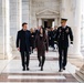 French President Emmanuel Macron Visits Arlington National Cemetery