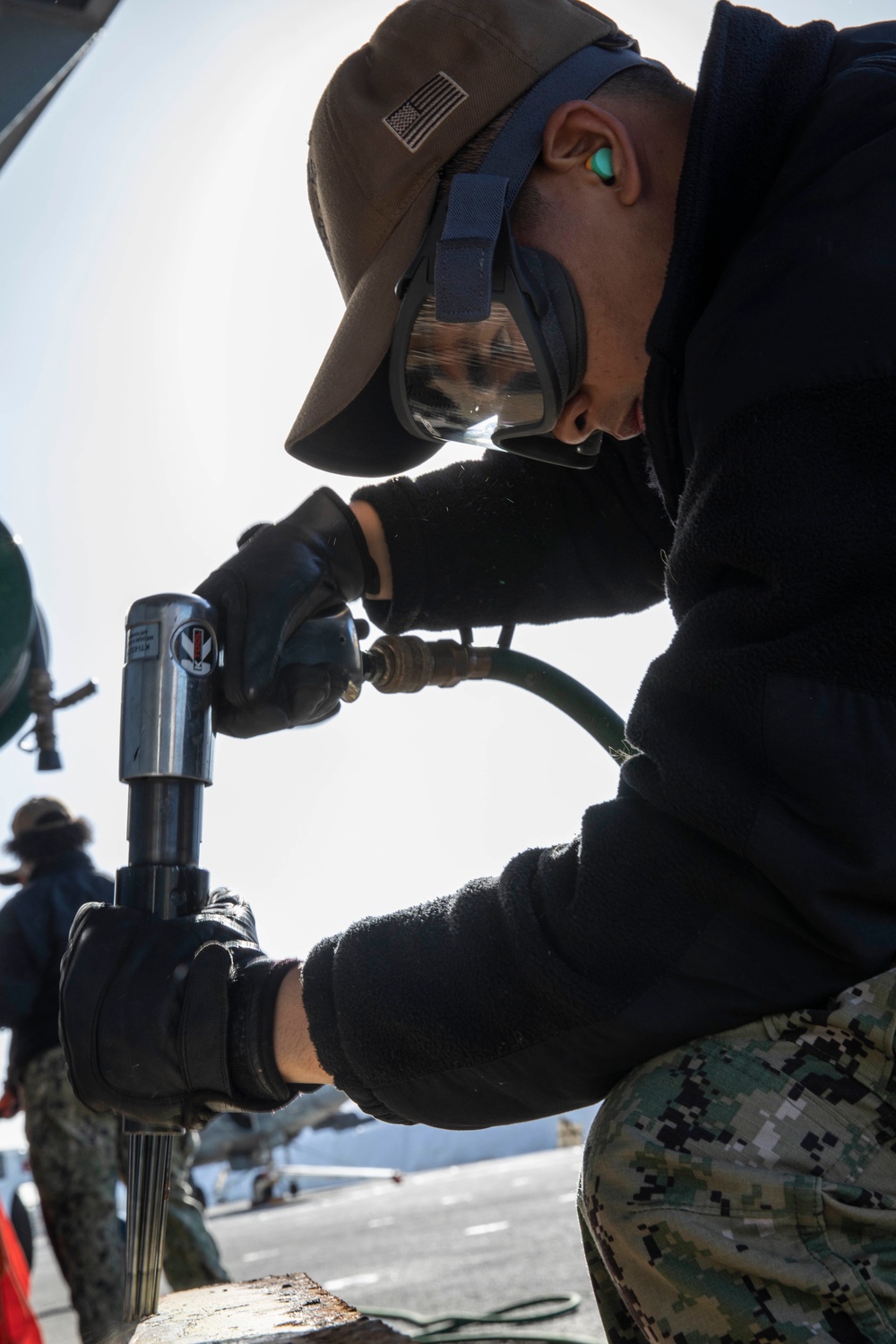 Preparing the Flight Deck