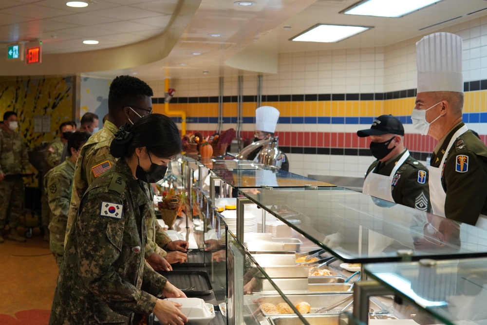 65th Medical Brigade hosts Thanksgiving Celebration