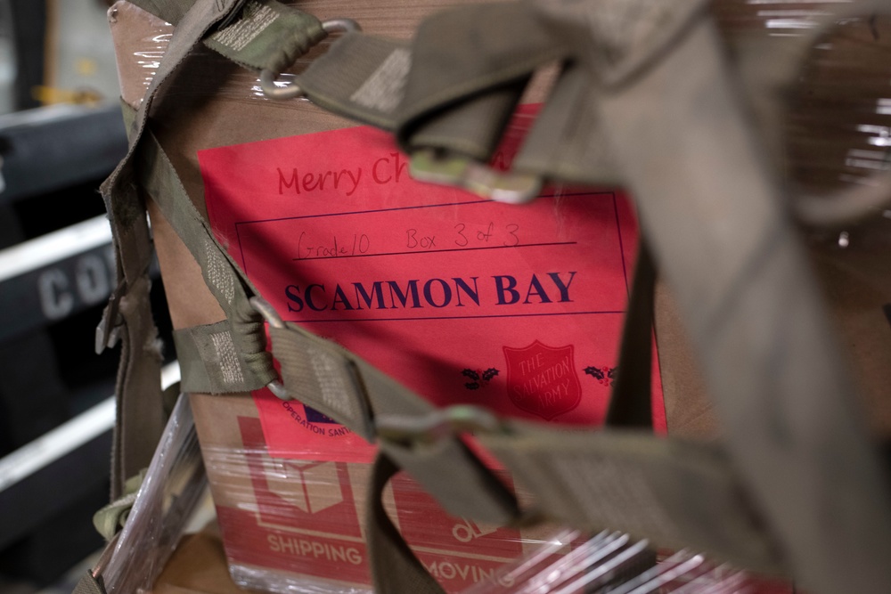 Alaska Air National Guard's 176th Wing provides an upgraded sleigh during Operation Santa Claus
