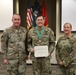 Lt. Col. Brett Lea is Inducted into the Honorable Order of Saint Gabriel