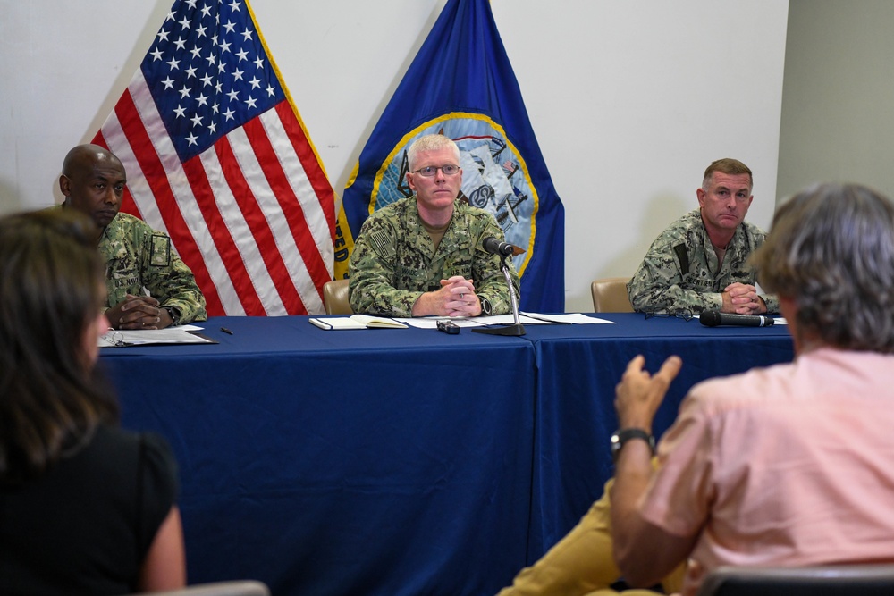 Joint Task Force Red Hill Media Press Conference