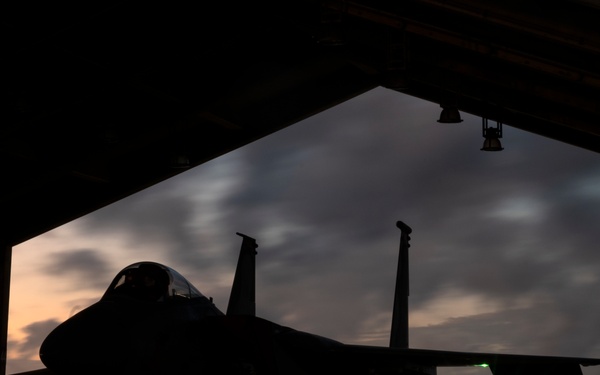 Eagles into the evening