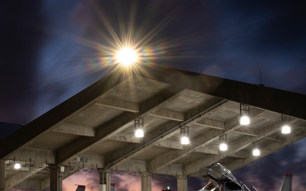 Eagles into the evening