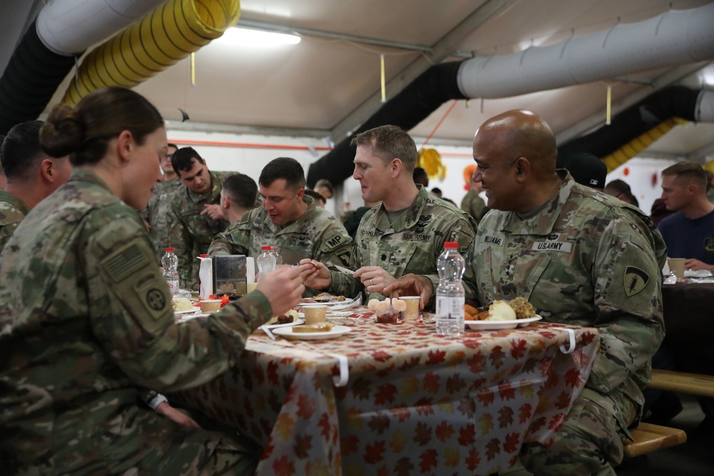 Thanksgiving at Mihail Kogălniceanu Airbase in Romania