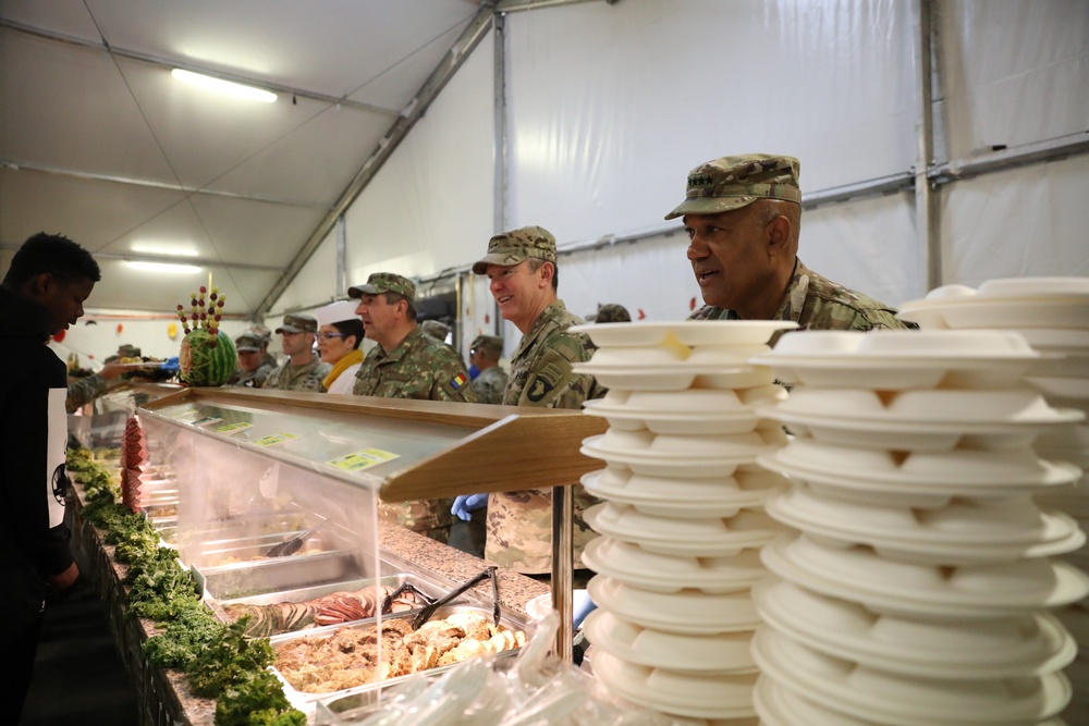 Thanksgiving at Mihail Kogălniceanu Airbase in Romania