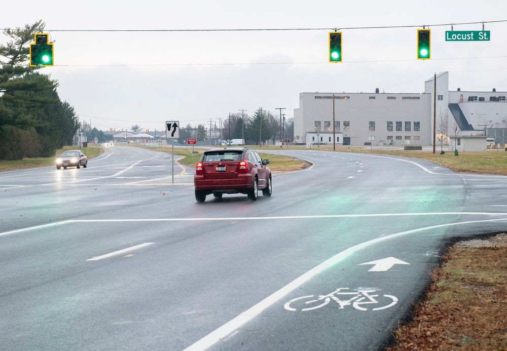 DVIDS Images 88th Civil Engineer Group completes road realignment