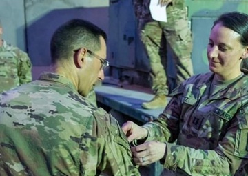 Task Force MED 374 Earns Combat Patch