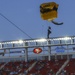 U.S. Army Golden Knights Perform at 49'ers Salute to Service Game