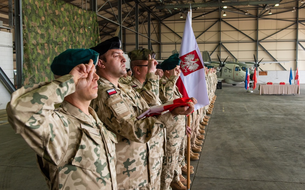 Incirlik Air Base welcomes incoming commander of Polish Military Contingent