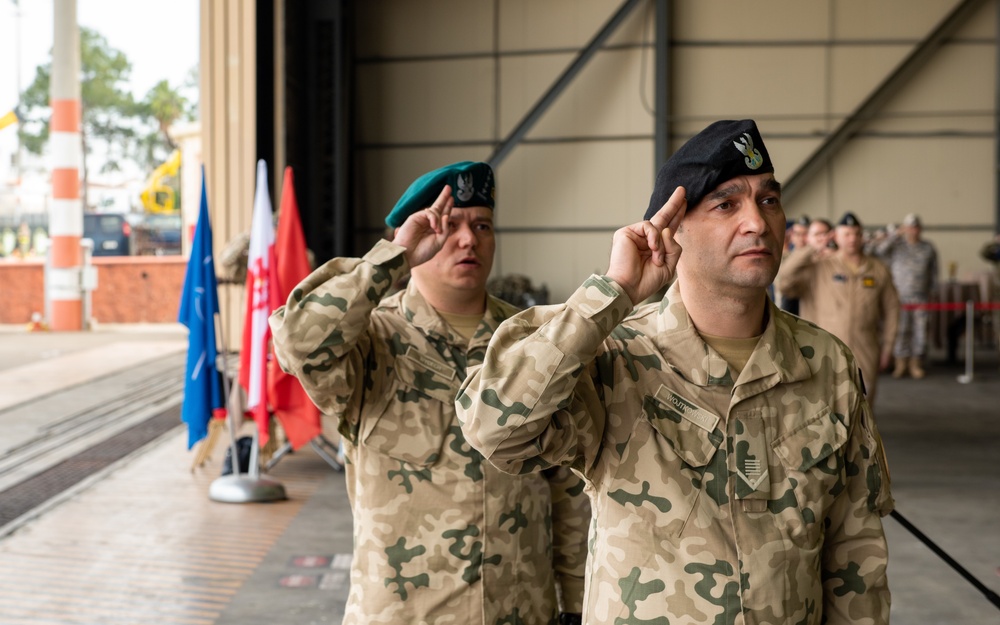 Incirlik Air Base welcomes incoming commander of Polish Military Contingent