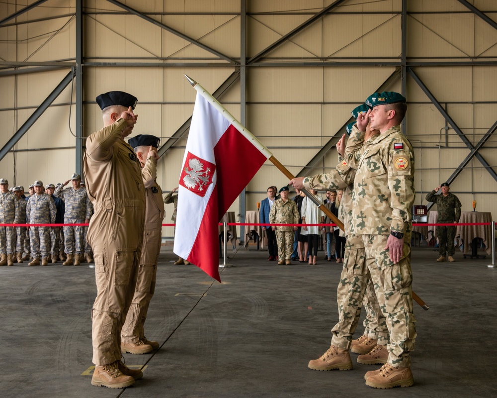 Incirlik Air Base welcomes incoming commander of Polish Military Contingent