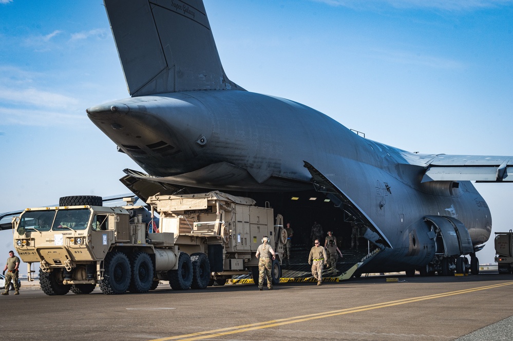 DVIDS Images Al Dhafra C 5 Super Galaxy Cargo Delivery Mission 