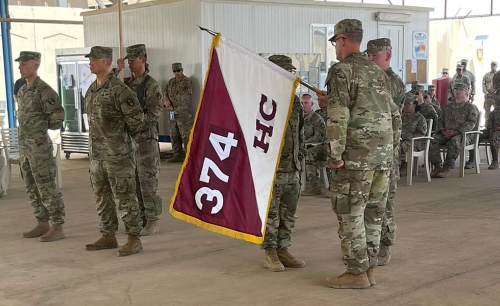 Joint Task Force MED 374 Takes Command