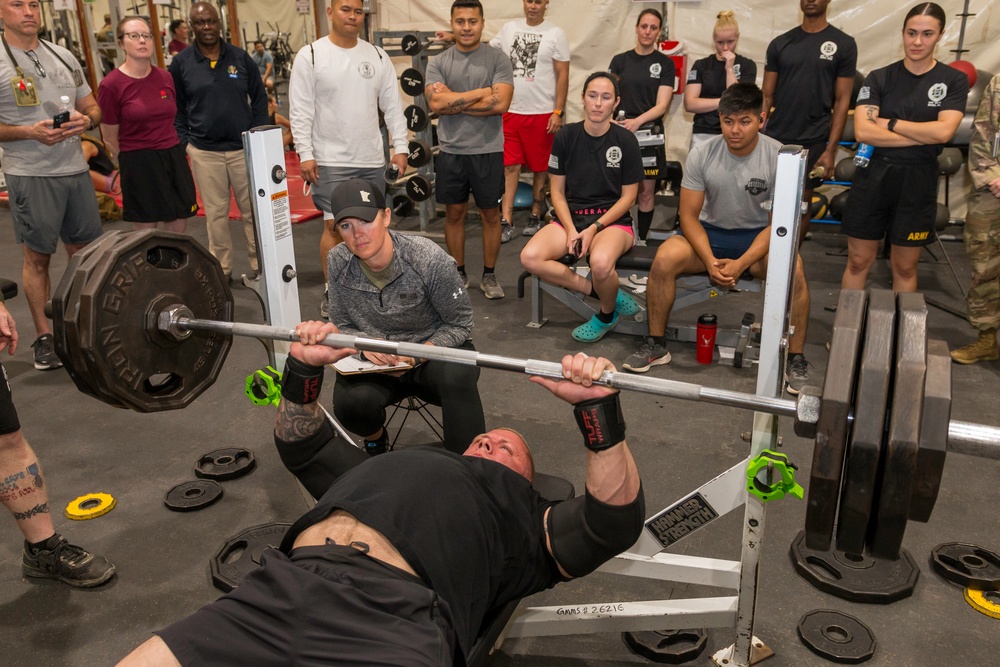 500lbs/1000lbs Club Competition in Baghdad, Iraq