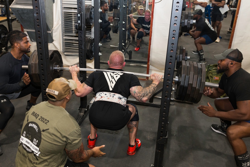 500lbs/1000lbs Club Competition in Baghdad, Iraq