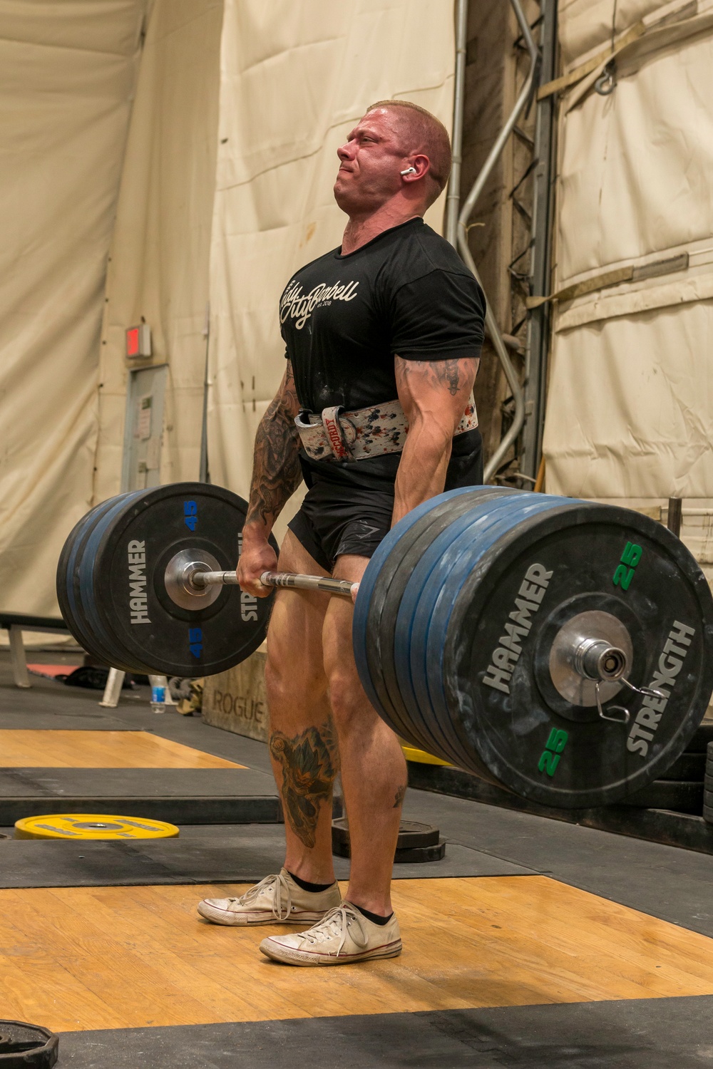 500lbs/1000lbs Club Competition in Baghdad, Iraq