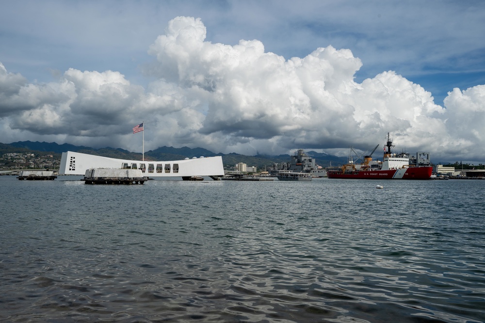 Coast Guard Cutter Polar Star departs Pearl Harbor