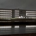 New barracks at night at Fort McCoy