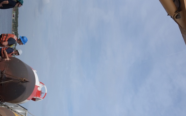 Photo of Maria Bray Crew Members Prior to Getting Underway