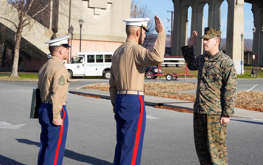 Pennsylvania Marine recruiter promoted, takes new responsibilities