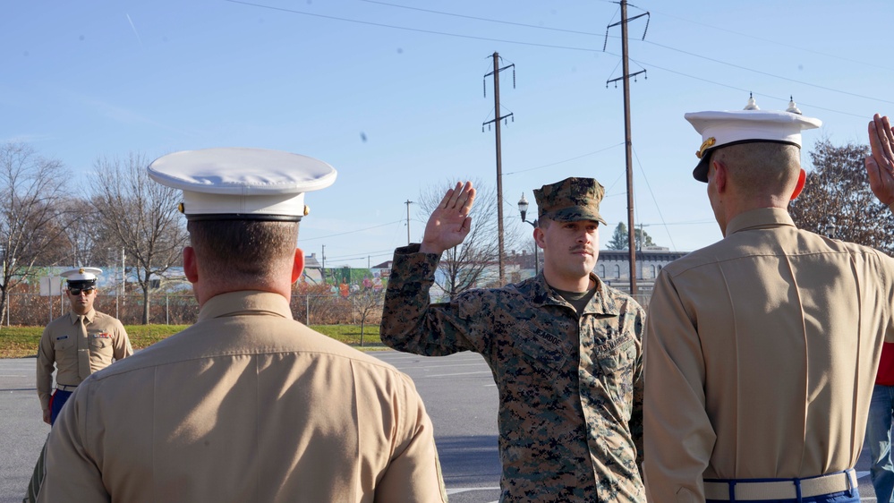 Pennsylvania Marine recruiter promoted, takes new responsibilities