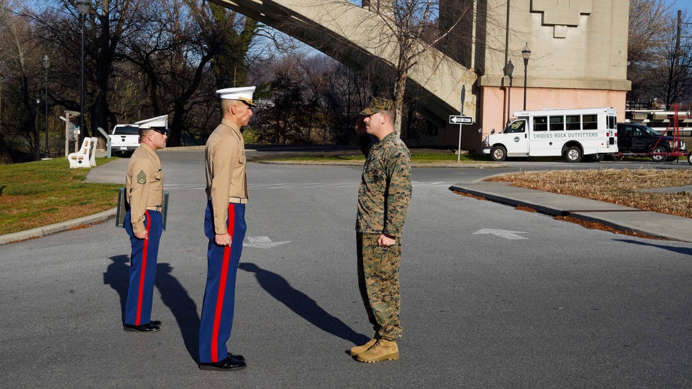 Pennsylvania Marine recruiter promoted, takes new responsibilities